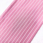 Dusty Pink Stripe Cotton Fabric