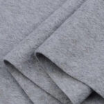 Silver Grey Anti-Pill Fleece Fabric